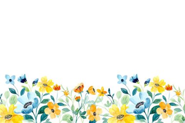 Düğün, doğum günü, kart, arkaplan, davetiye, duvar kağıdı, çıkartma, dekorasyon için suluboya çerçeve.