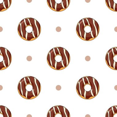 Tatlı çörekle kusursuz desen