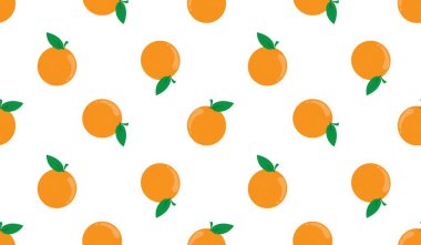 Portakal meyveli kusursuz desen