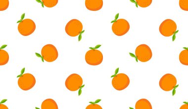 Portakal meyveli kusursuz desen