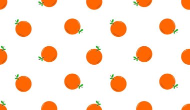 Portakal meyveli kusursuz desen