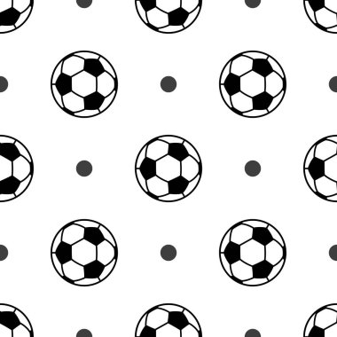 Futbol topunda pürüzsüz desen