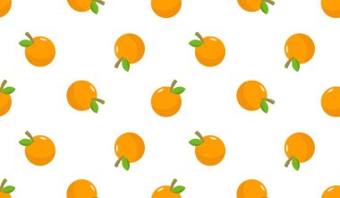 Portakal meyveli kusursuz desen