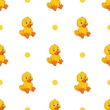 Ördeksiz desensiz vektör çizimi