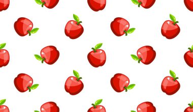 Çizgi film kırmızı elmasız desen.