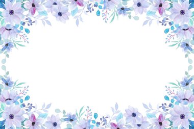 Düğün, doğum günü, kart, arkaplan, davetiye, duvar kağıdı, çıkartma, dekorasyon vesaire için çiçek rengi çerçevesi.