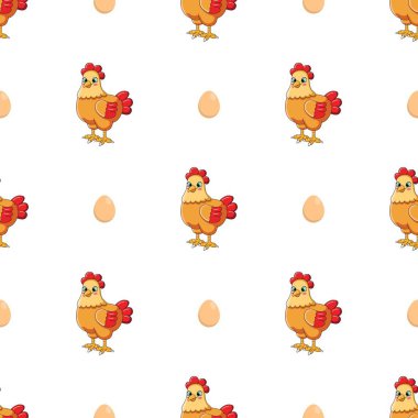 Sivri uçlu ve yumurtalı kusursuz desen