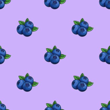 Böğürtlensiz Düzen Arkaplanı. Vector Illustration Duvar Kağıdı veya Herhangi Bir Amaçlı Arkaplan İçin Kusursuz Desen