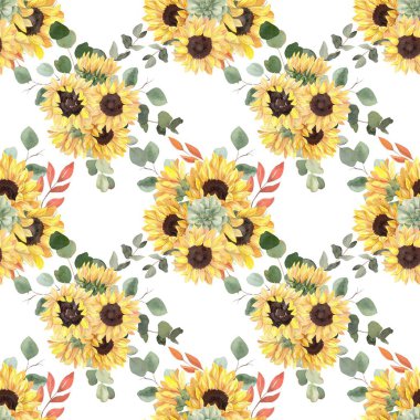 Beyaz arka planda tatlı bir suluboya deseni var. Güzellik ürünleri veya diğer ürünler için suluboya desen.