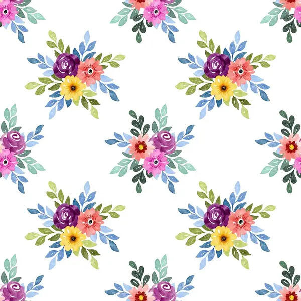 Beyaz arka planda tatlı bir suluboya deseni var. Güzellik ürünleri veya diğer ürünler için suluboya desen.