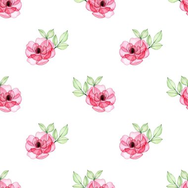 Tasarım için suluboya çiçekler arka plan vektörü.