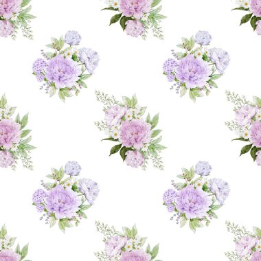 Tasarım için suluboya çiçekler arka plan vektörü.