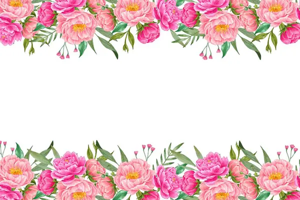 Tasarım için suluboya çiçekler arka plan vektörü.