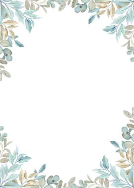 Tasarım için suluboya çiçekler arka plan vektörü.