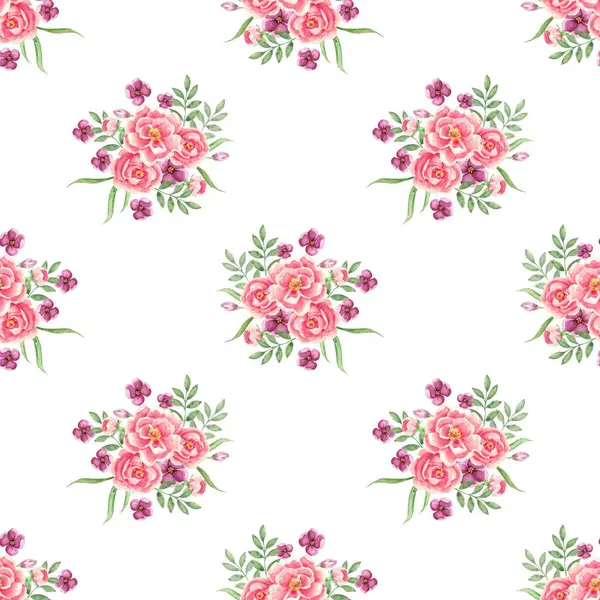 Suluboya çiçekleri tasarım için beyaz arkaplan üzerinde pürüzsüz şekiller.