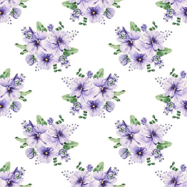 Tasarım için suluboya çiçekler arka plan vektörü.