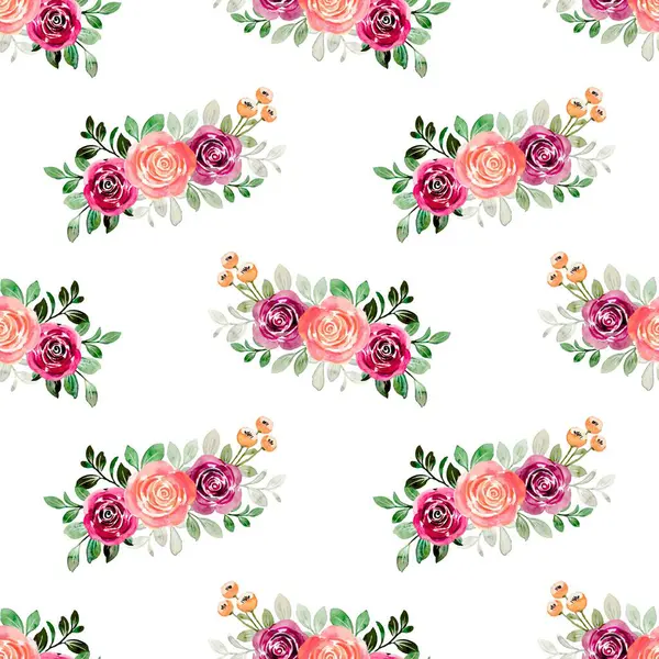 Tasarım için suluboya çiçekler arka plan vektörü.