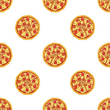 Pizzayla kusursuz desen.