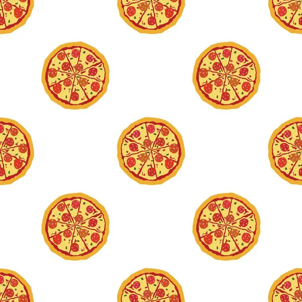 Pizzayla kusursuz desen.