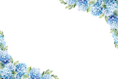 Tasarım için suluboya çiçekler arka plan vektörü.