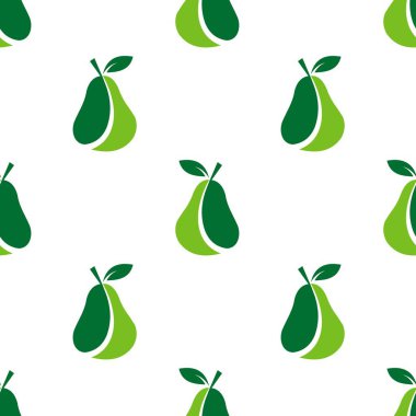 Avokado desenli geometrik dikişsiz. taze avokado deseni.