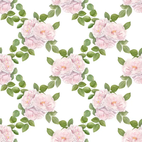 Tasarım için suluboya çiçek desenli arkaplan vektörü.