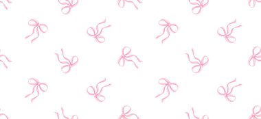 Kurdelesiz Desensiz Desen Vektör İllüstrasyonu