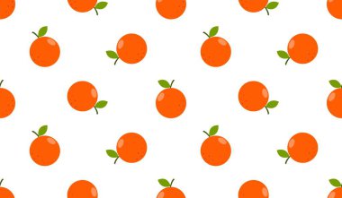 Portakal meyveli kusursuz desen.