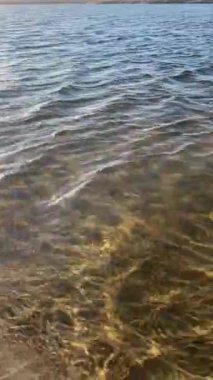 Güzel deniz manzarası. Doğal arka plan