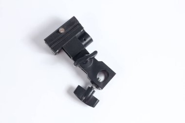 Flaş ışığı için flaş tutucu tripod ve stüdyo çekimi için beyaz şemsiye