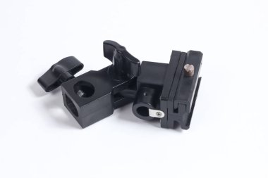 Flaş ışığı için flaş tutucu tripod ve stüdyo çekimi için beyaz şemsiye