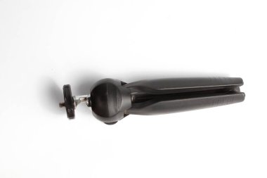 dijital kamera için küçük tripod izole edilmiş beyaz arkaplan