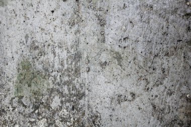 Çatlaklarla dolu beton duvar, hasarlı duvar bakımsız