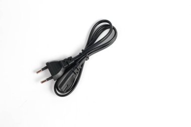 pil kablosu izole edilmiş beyaz arkaplan