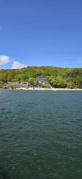 Güzel liman manzarası