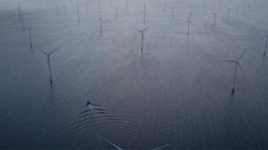 Hollanda 'daki rüzgar türbini, Avrupa' daki rüzgar enerjisi, Kuzey Denizi 'ndeki Hollanda rüzgar tarlaları