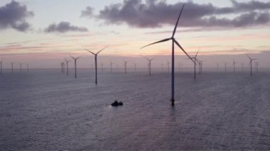 Hollanda 'daki rüzgar türbini, Avrupa' daki rüzgar enerjisi, Kuzey Denizi 'ndeki Hollanda rüzgar tarlaları