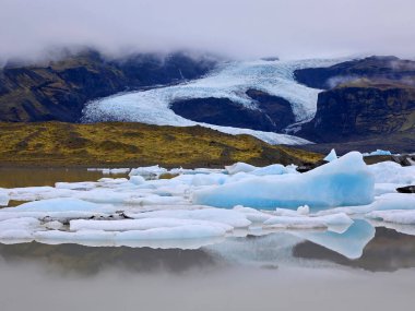 Fjallsarlon Buzdağı İzlanda, İskandinavya kutup dairesi