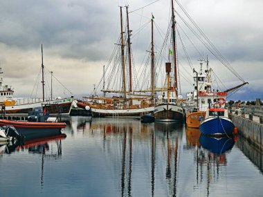 Husavik limanı, Husavik limanı İzlanda, İskandinavya