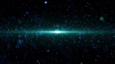 Parçacık olayı karavanı başlıkları sinematik açılışlar konser sonu kredi arkaplan döngüsü