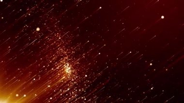 Parçacık olayı karavanı başlıkları sinematik açılışlar konser sonu kredi arkaplan döngüsü
