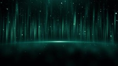Parçacık olayı karavanı başlıkları sinematik açılışlar konser sonu kredi arkaplan döngüsü