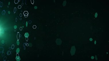 Parçacık olayı karavanı başlıkları sinematik açılışlar konser sonu kredi arkaplan döngüsü