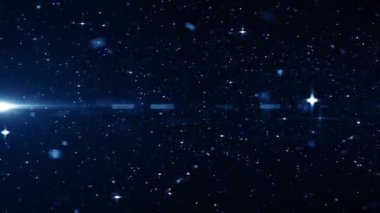 Parçacık olayı karavanı başlıkları sinematik açılışlar konser sonu kredi arkaplan döngüsü