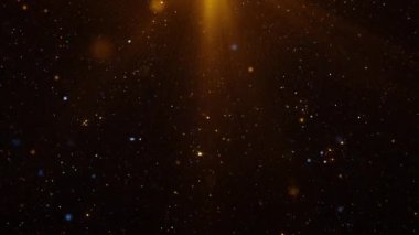 Parçacık olayı karavanı başlıkları sinematik açılışlar konser sonu kredi arkaplan döngüsü