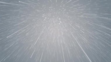 Parçacıklar beyaz etkinlik işi parlak parıltı konser açıcıları kredi arkaplan döngüsünü sonlandırdı