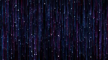 Parçacık olayı karavanı başlıkları sinematik açılışlar konser sonu kredi arkaplan döngüsü