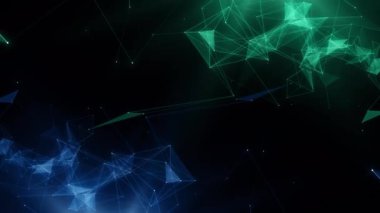 Plexus oyun esport ağ teknolojisi karavanı başlıkları sinematik açıcılar arkaplan döngüsü