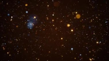 Parçacık olayı karavanı başlıkları sinematik açılışlar konser sonu kredi arkaplan döngüsü