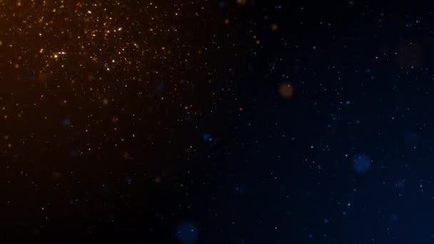 Parçacık Olayı Karavanı Başlıkları Sinematik Açılışlar Konser Sonu Kredi Arkaplan — Stok video